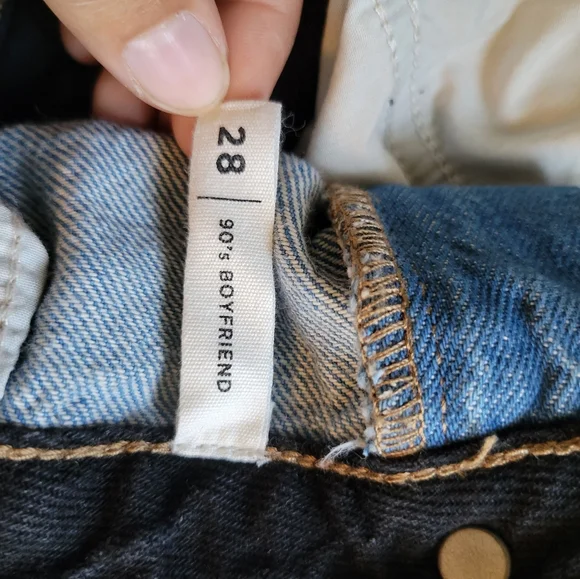 Pac Sun dual colored 90s boyfriend jeans - Picture 6 of 6